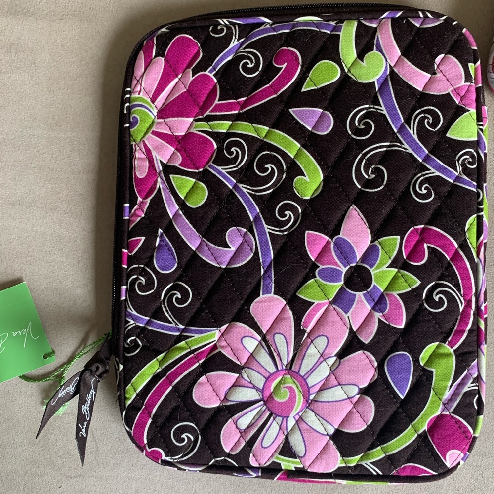Vera Bradley Kindle / Tablet Case Black Floral
